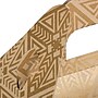 JAM Paper Gable Gift Box with Handle, 4" x 8" x 5.25", Gold/Kraft (4353520)~#|#~sp75936367_sc7