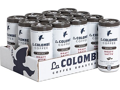 UPC 604913000012 product image for La Colombe Draft Latte Mocha Cold Brew Coffee, Medium Roast, 9 Fl. Oz., 12/Carto | upcitemdb.com