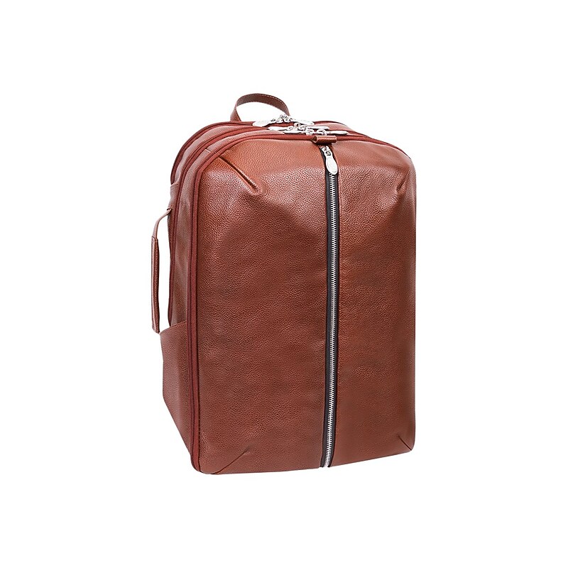 McKlein U Series Englewood Laptop Backpack, Brown Leather (18894) image 1
