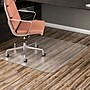 Deflect-O Hard Floor Chair Mat, 48" x 60", Clear (CM24442FBLKSS)~#|#~sp7631565_sc7