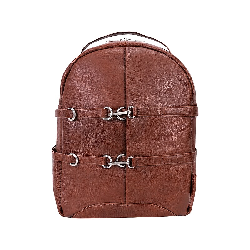 McKlein Oakland U Series Laptop Backpack, Solid, Brown (18794) image 1