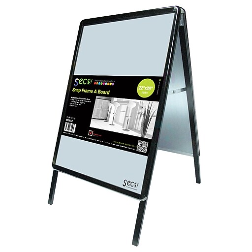 Shop Staples for Seco® Snap Frame ABoard Sidewalk Signs, 22 x 28