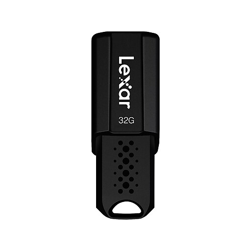 Lexar JumpDrive S80 32GB USB 3.1 Type A Flash Drive, Black (LJDS80