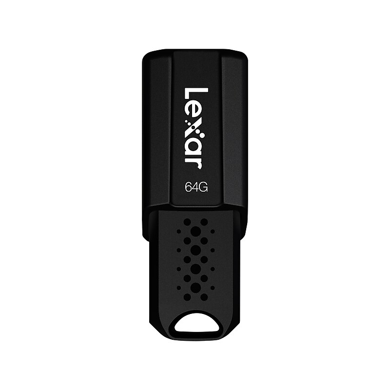 Lexar JumpDrive S80 64GB USB 3.1 Type A Flash Drive, Black (LJDS80-64GBNBNU) image 1