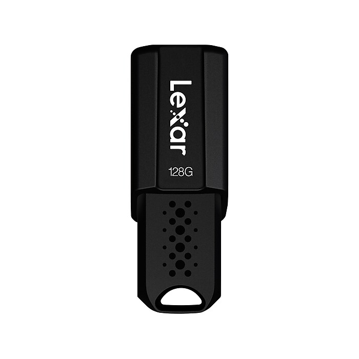 Lexar JumpDrive S80 128GB USB 3.1 Type A Flash Drive, Black