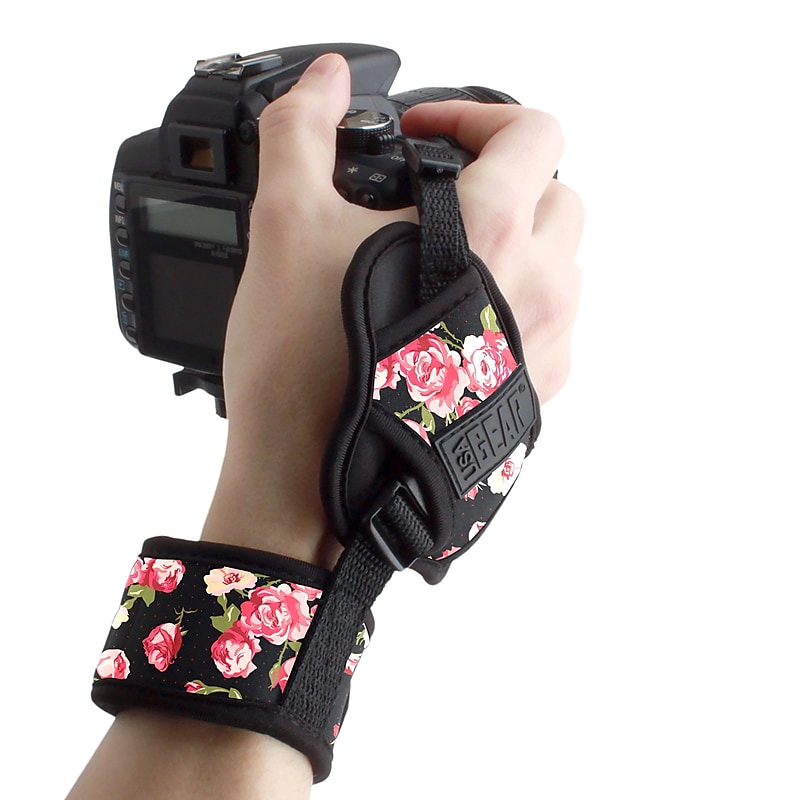 USA GEAR Professional Camera Grip Hand Strap (Floral) (4748056) image 1