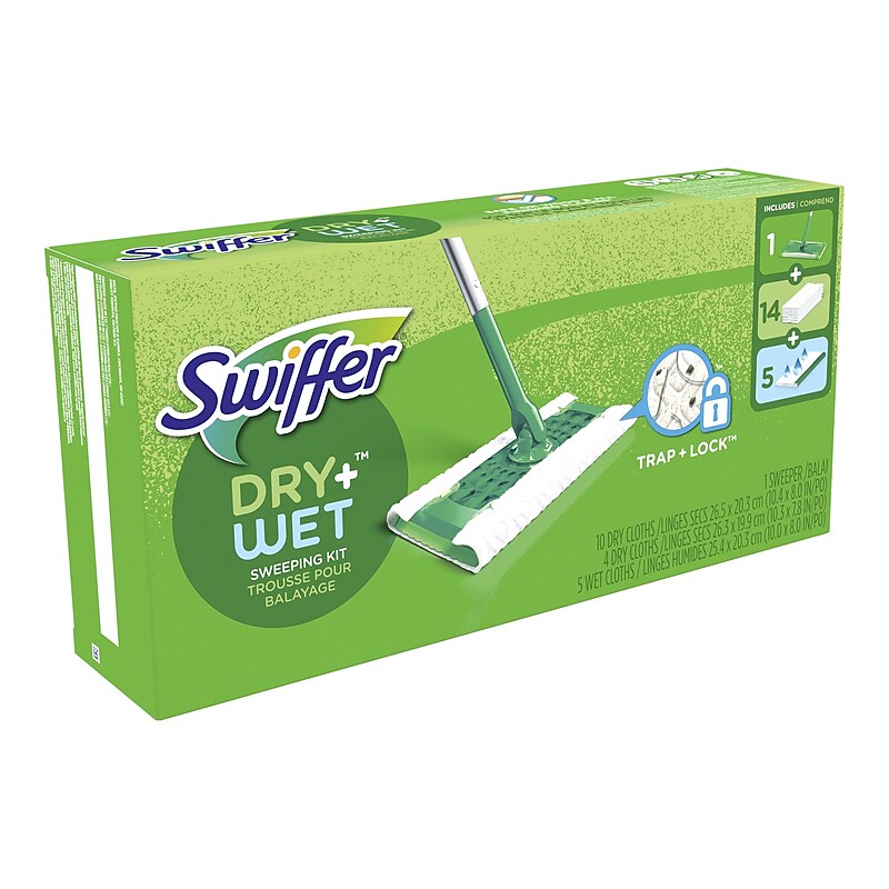 Swiffer Sweeper Dry+Wet Starter Kit , Multicolor (49947) image 1