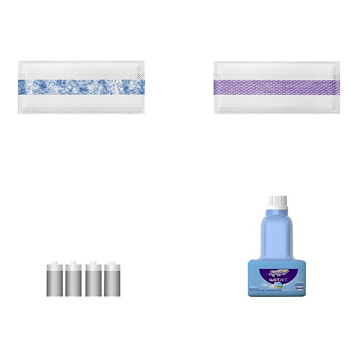 Swiffer WetJet Mopping Kit, Purple (49886) | Staples
