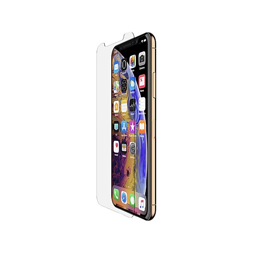 Belkin SCREENFORCE InvisiGlass Protector for iPhone XS Max, Each