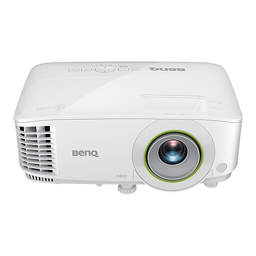 BenQ EH600 Wireless 1080p Portable Smart Business Projector, White