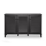 Baxton Studio Warren 44.5'' W x 14.63'' D Storage Cabinet, Dark Brown (5307-STPL)~#|#~sp7750584_sc7