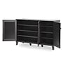 Baxton Studio Warren 44.5'' W x 14.63'' D Storage Cabinet, Dark Brown (5307-STPL)~#|#~sp7750593_sc7