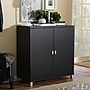 Baxton Studio Marcy 35.1'' W x 15.6'' D Storage Cabinet, Dark Brown (6469-STPL)~#|#~sp7750788_sc7