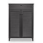 Baxton Studio Harding 30.75'' W x 14.63'' D Storage Cabinet, Dark Brown (5306-STPL)~#|#~sp7751283_sc7