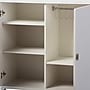 Baxton Studio Marcy 36"H Storage Cabinet with 5 Shelves, White (120-6470)~#|#~sp7752251_sc7