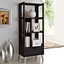 Baxton Studio Kalien 23.01'' W x 15.21'' D Bookshelf, Dark Brown (6465-STPL)~#|#~sp7752568_sc7