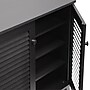 Baxton Studio Coolidge 29.63'' W x 14.5'' D Storage Cabinet, Dark Brown (5304-STPL)~#|#~sp7752755_sc7