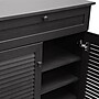 Baxton Studio Harding 30.75'' W x 14.63'' D Storage Cabinet, Dark Brown (5306-STPL)~#|#~sp7752844_sc7