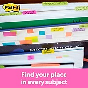 Post-it® Flags Combo Pack, .47" Wide and .94" Wide, Assorted Colors, 320 Flags/Pack (683-XL1)