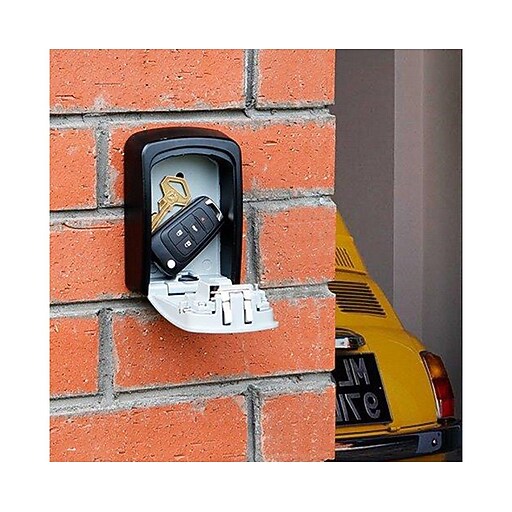 Adir Office 4Digit Combination Wall Mounted Key Lock Box Holds up to 5 Keys Staples