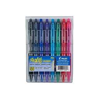 Pilot FriXion Light Pastel Highlighters, Chisel Tip, Assorted Ink