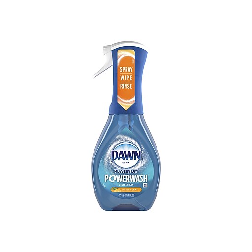 Dawn Ultra Platinum Powerwash Dish Soap Spray, Citrus Scent (40657) at