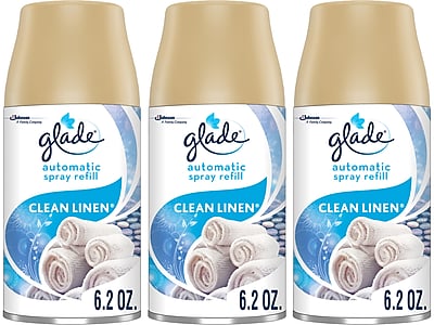 Glade Automatic Aerosol Air System Refill Clean Linen 320873