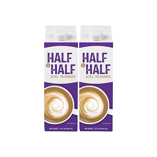 National Brand Half & Half UltraPasteurized Creamer, 32 fl. oz., 2