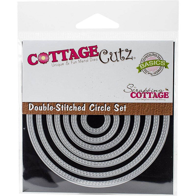 CottageCutz Basics Double Stitch Circle Dies (CCB019) image 1