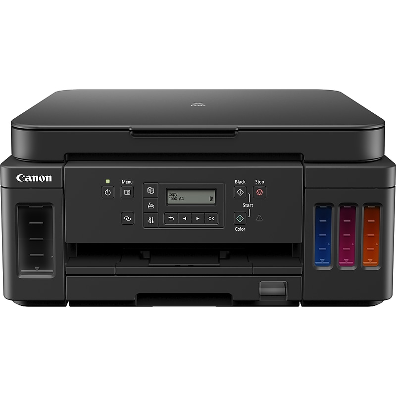 Canon PIXMA MegaTank G6020 Wireless Color Inkjet Printer, All-In-One Supertank, Print, Scan, Copy (3113C002) image 1