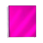 It's Academic Electro Composition Notebook, 8.5" x 10.5", College Ruled, 80 Sheets, Pink (21107)