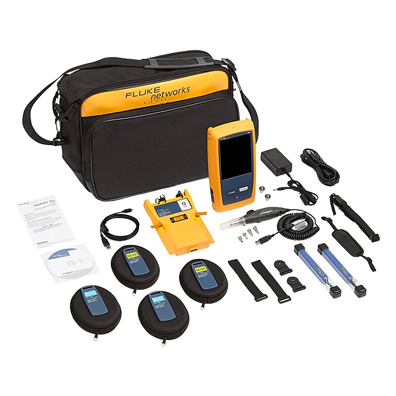 Fluke Networks OptiFiber Pro Quad OTDR Kit (OFP2-100-QI) image 1