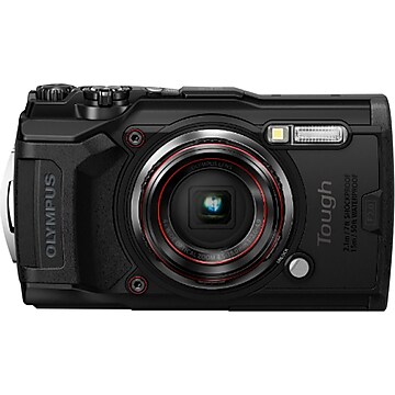 Olympus Tough TG-6 V104210BU000 12MP Point and Shoot Camera, 4x Optical Zoom, Black
