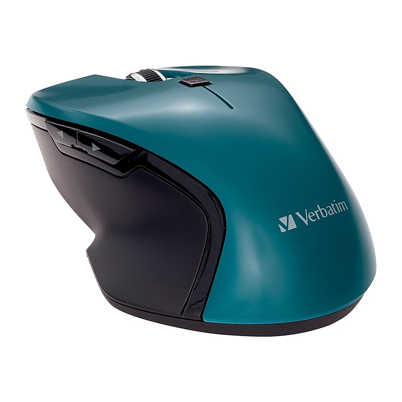 Verbatim USB-C Wireless Blue LED 70247 Mouse, Teal image 1