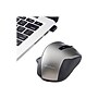 Verbatim Silent Wireless Ergonomic Optical Mouse, Graphite (70242)~#|#~sp78730400_sc7