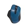 Verbatim Silent Wireless Ergonomic Optical Mouse, Dark Teal (70244)~#|#~sp78730417_sc7