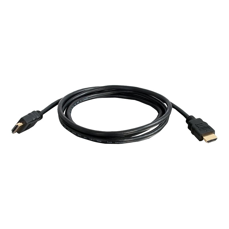 C2G 50610 8' HDMI Audio/Video Cable, Black image 1