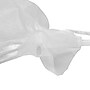 JAM Paper Solid Sheer Small Gift Bags, White Gloss, 96/Pack(SPC14K1B)~#|#~sp78736511_sc7