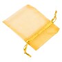 JAM Paper Solid Sheer Small Gift Bags, Gold, 96/Pack(SPC14K15B)~#|#~sp78736628_sc7