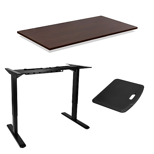 MountIt! Executive Standing Desk Bundle Staples