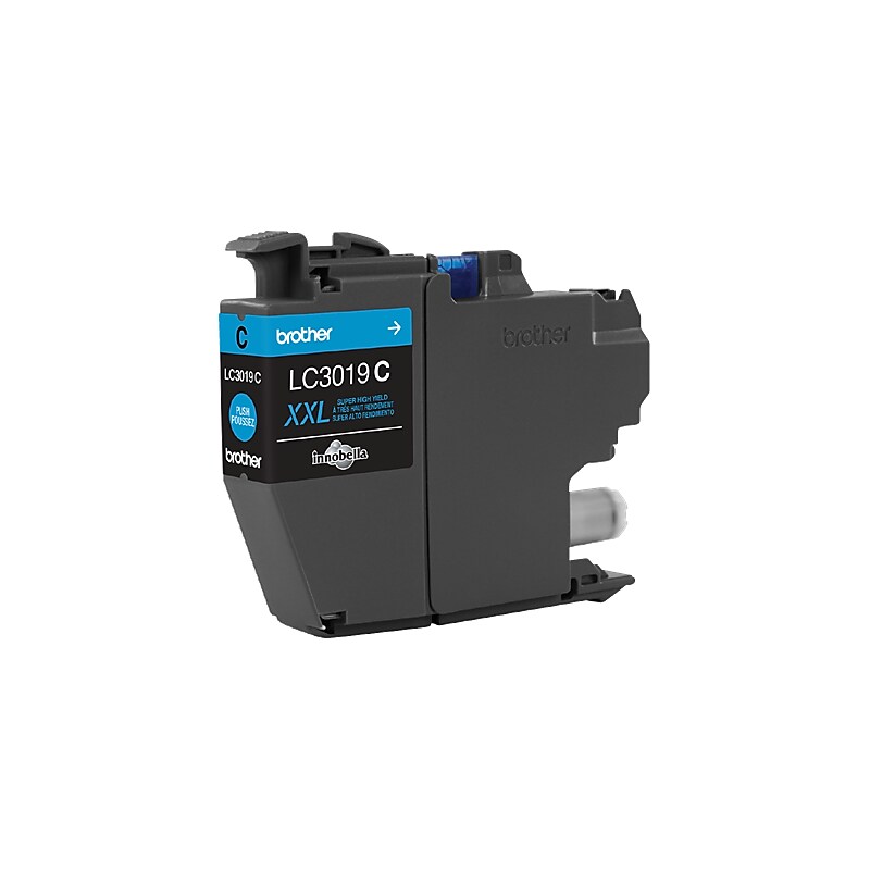 Brother LC3019C Cyan Super High Yield Ink Cartridge, Prints Up to 1,500 Pages image 1