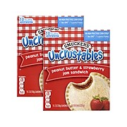 Smuckers Uncrustables Sandwich, 10 Sandwiches/Box, 2 Boxes/Pack (903-00133)