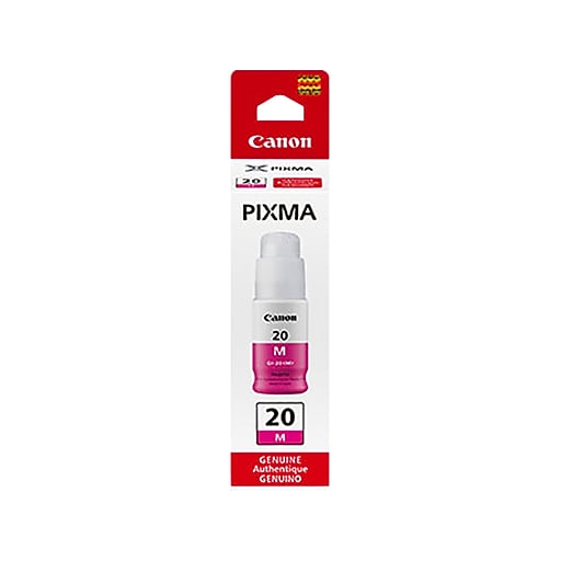 Canon 20 Magenta Standard Yield Ink Bottle (3395C001) Staples