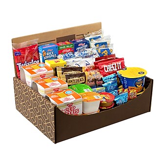 Break Box Dorm Room Survival Snack Box, 55 Items/Box (700-00014)