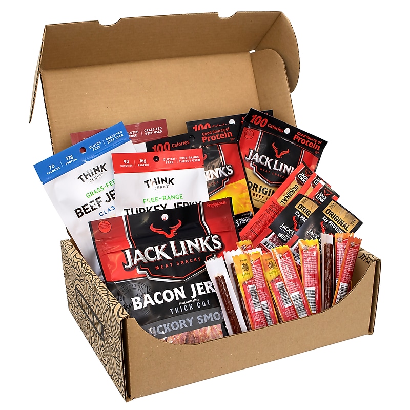 Break Box Big Beef Assorted Beef Jerky, 29/Box (700-S0020) image 1
