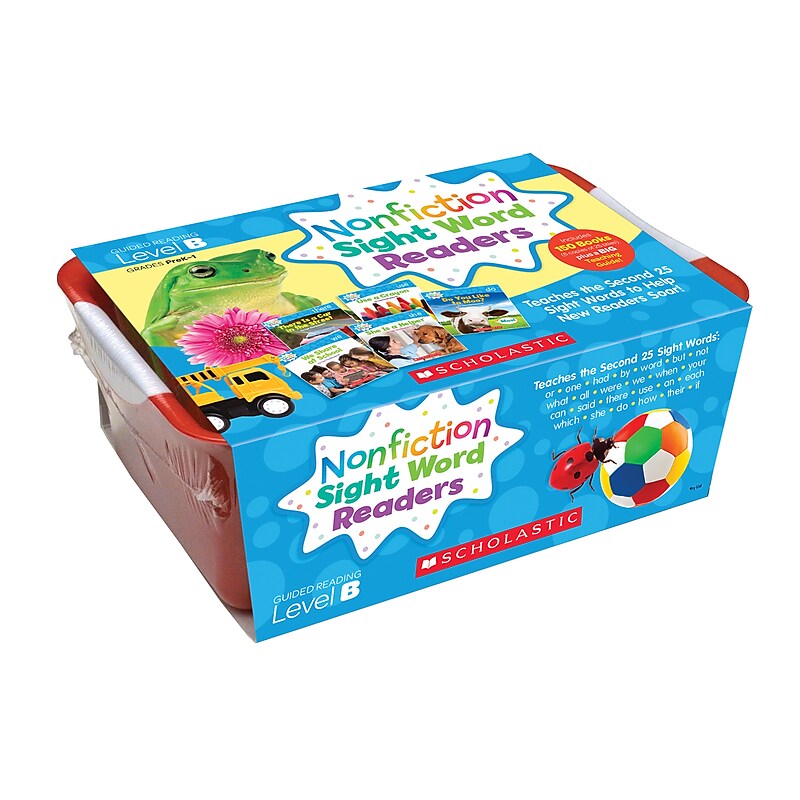 Scholastic Nonfiction Sight Word Readers, Level B for Grades PreK-1 image 1