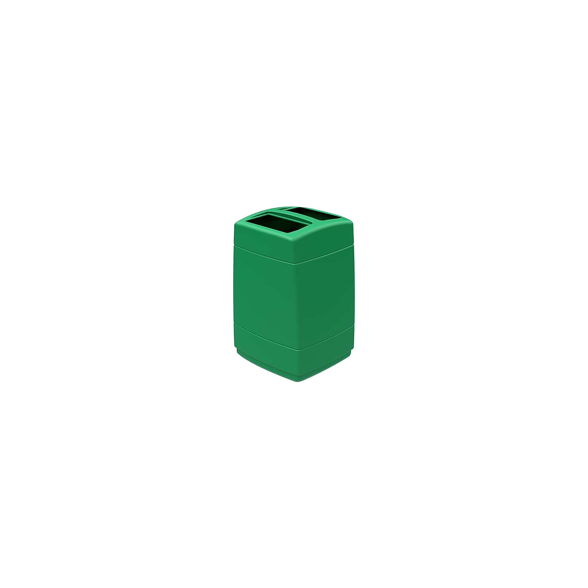 Commercial Zone PolyTec Extra Large Polyethylene Trash Can with Lid, Green, 55 Gal. (732836) Sansujyuku sansujyuku.com