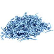 JAM Paper® Crinkle Cut Shred Tissue Paper, 2 oz, Baby Blue, Sold Individually (1197036)