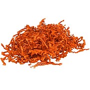 JAM Paper® Colored Crinkle Cut Shred Tissue Paper, 2 oz, Orange, Sold Individually (1192463)
