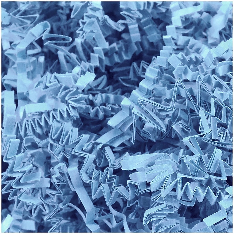 JAM Paper Crinkle Paper, Baby Blue (1197036) image 1